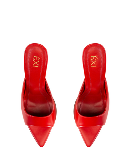 ELLA MULE RED