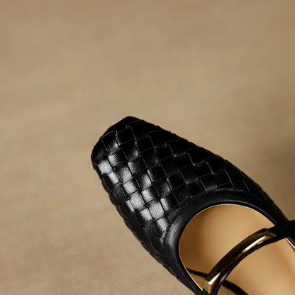 Ella Woven Mary Janes