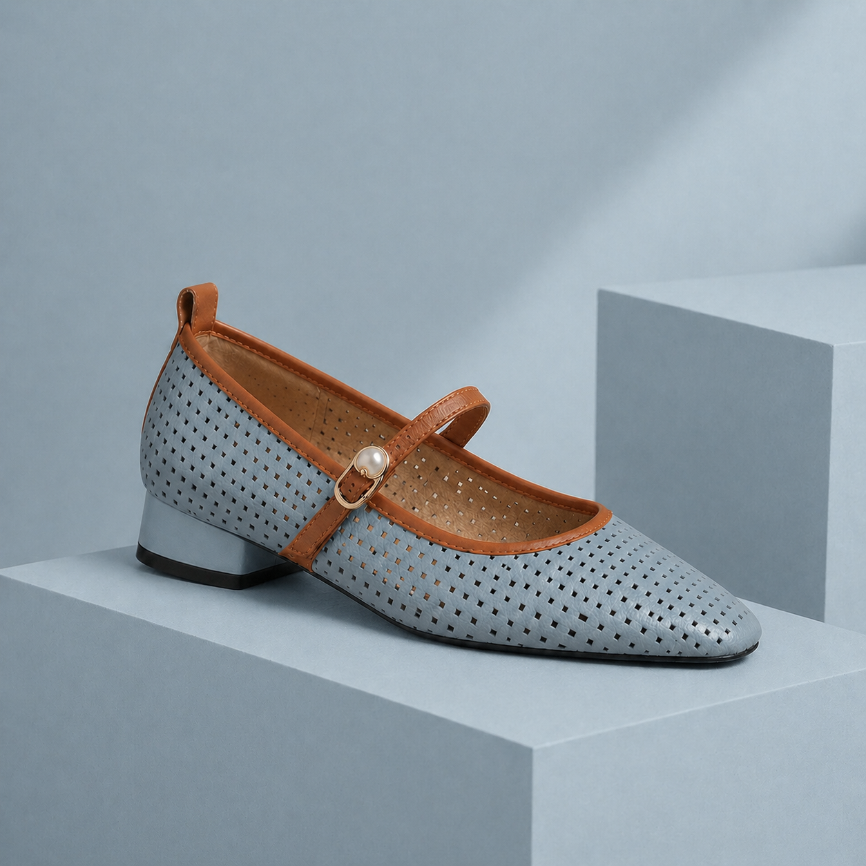 Elaine Leather Mary Janes