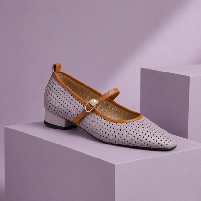 Elaine Leather Mary Janes