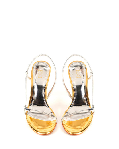 ADRIANA SANDAL SILVER & GOLD