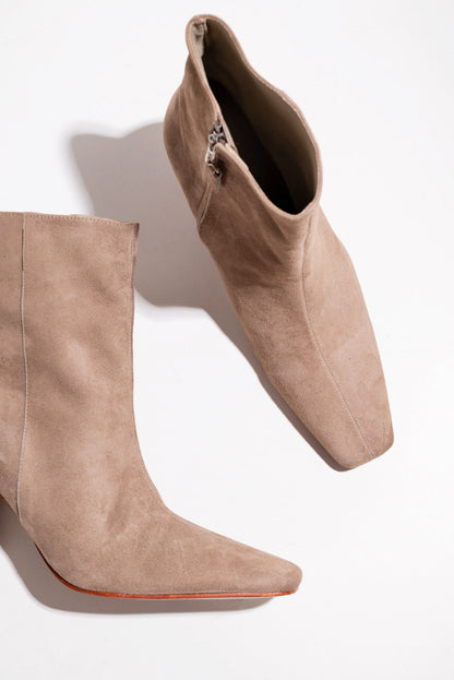 LOULOU BOOT TAUPE