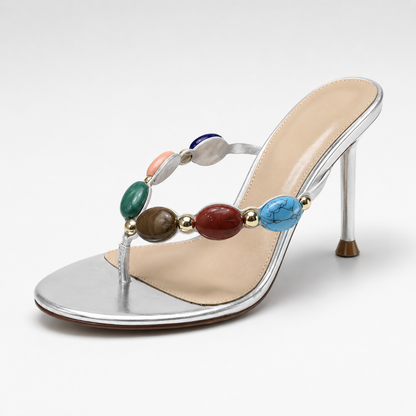 Gemma Beaded Sandals