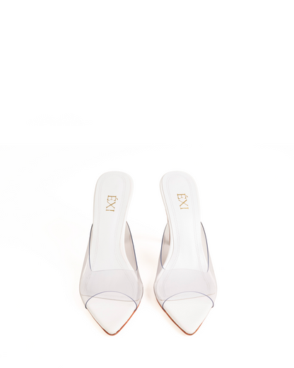 BIANCA MULE WHITE