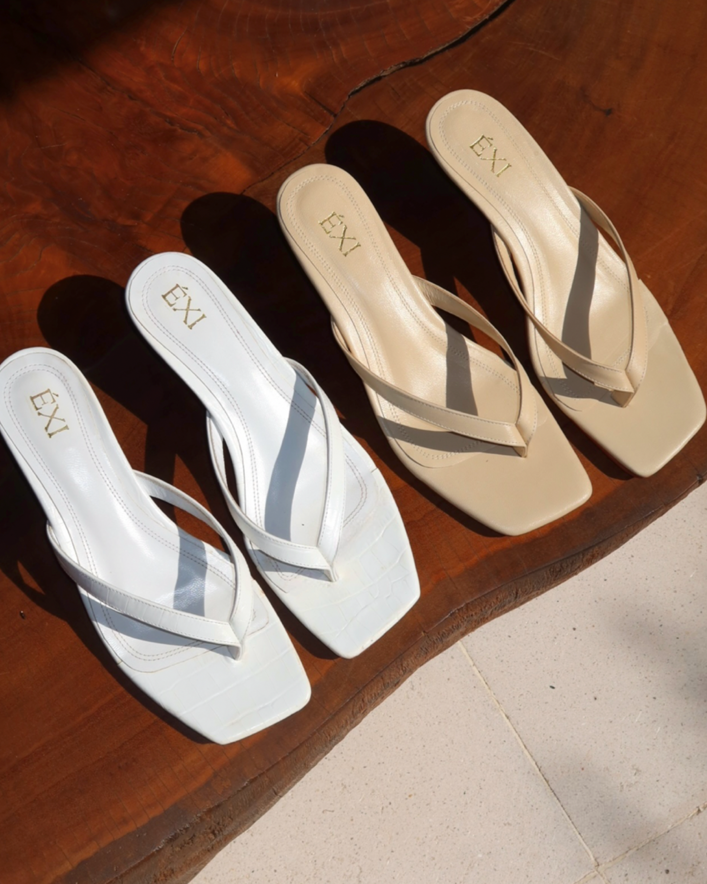 ILIA THONG WHITE