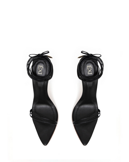 IVY LACEUP BLACK