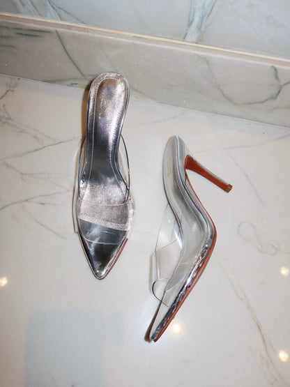 BIANCA MULE SILVER