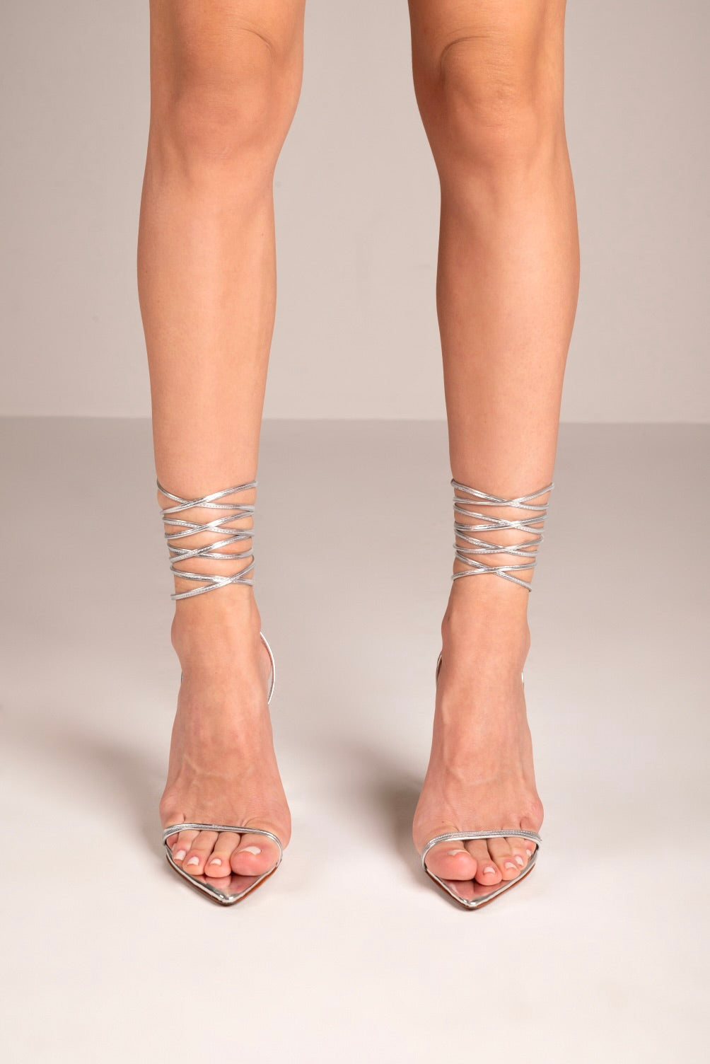 IVY LACEUP SPECCHIO SILVER