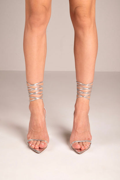 IVY LACEUP SPECCHIO SILVER