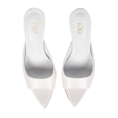ELLA MULE WHITE
