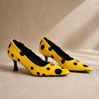 Mabelle Polka Dot Heels