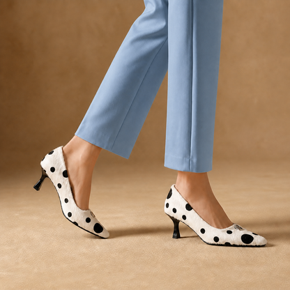 Mabelle Polka Dot Heels