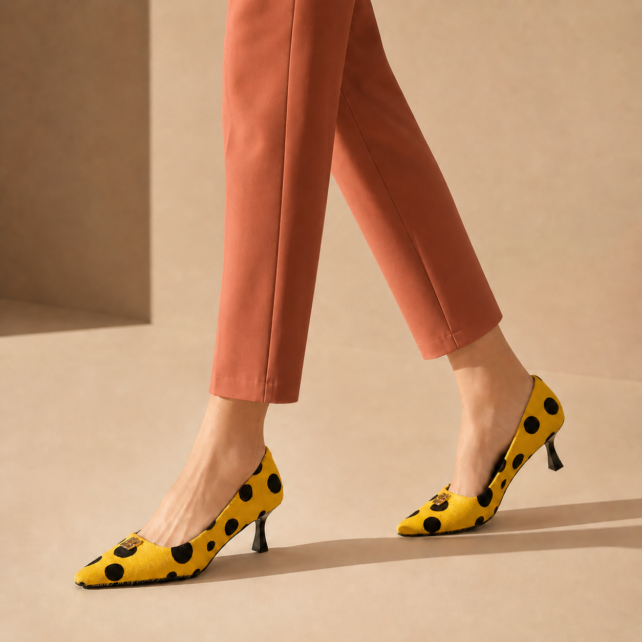 Mabelle Polka Dot Heels
