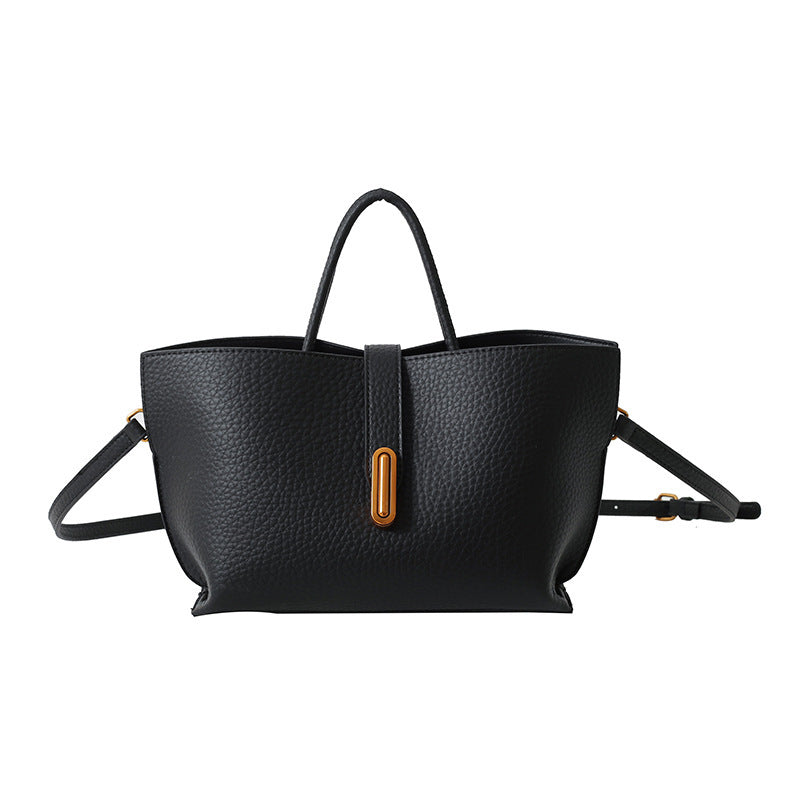 Fiorelle Women's Vintage Commuter Tote - XL Capacity Pebbled PU or Sueded Tote | Convertible Carry & Retro Design