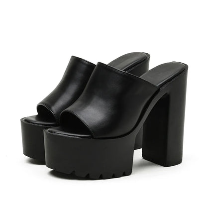 Stella Wedge Mules