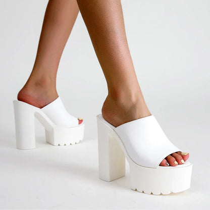 Stella Wedge Mules