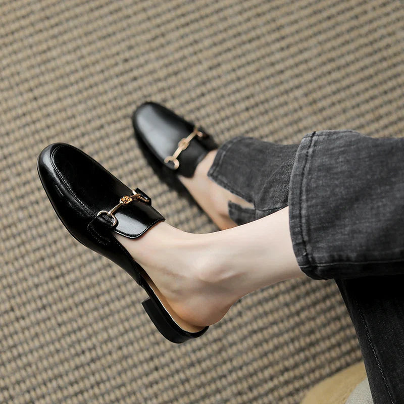 Harper Leather Mules