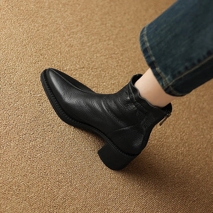 Bristol Leather Ankle Boots