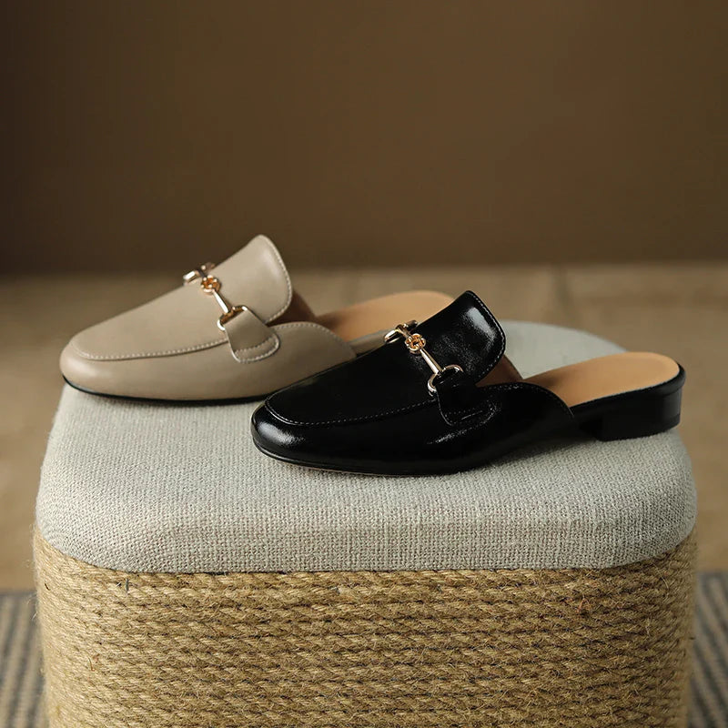Harper Leather Mules
