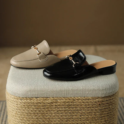 Harper Leather Mules