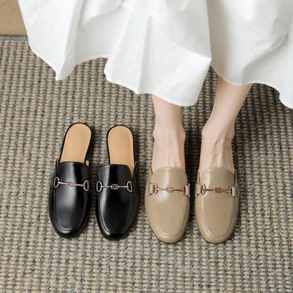 Harper Leather Mules