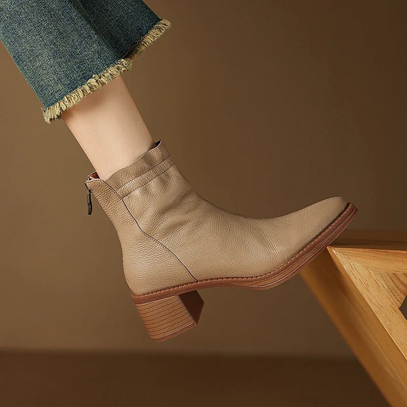 Bristol Leather Ankle Boots