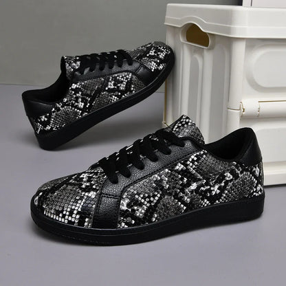 Mila Snakeskin Sneakers