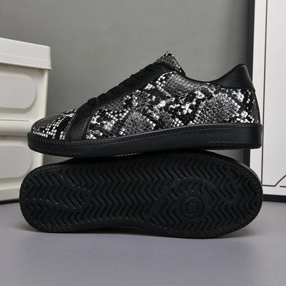 Mila Snakeskin Sneakers