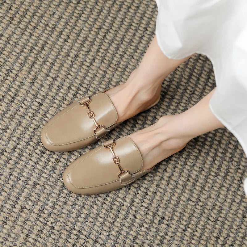Harper Leather Mules
