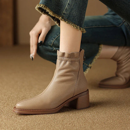 Bristol Leather Ankle Boots