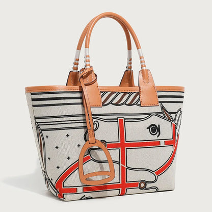Mane Thread Tote Bag