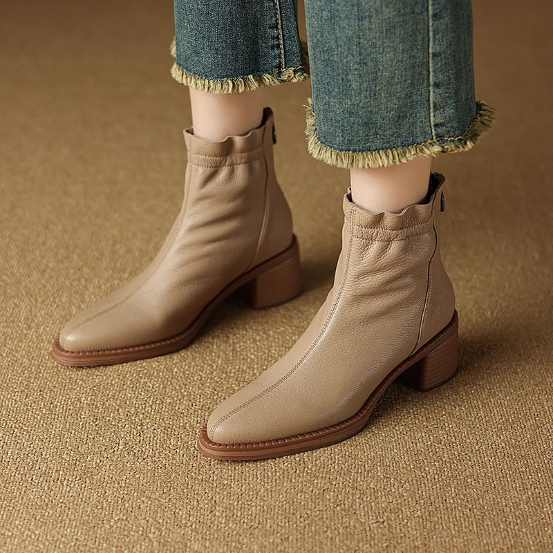 Bristol Leather Ankle Boots
