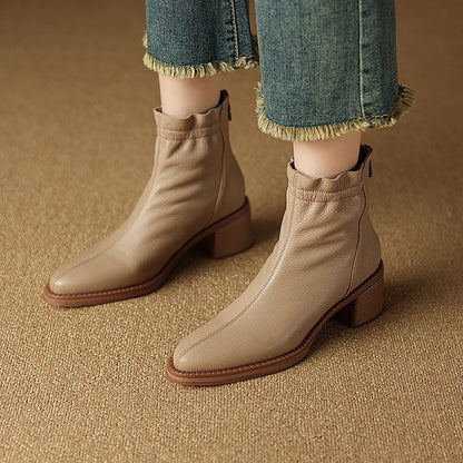 Bristol Leather Ankle Boots