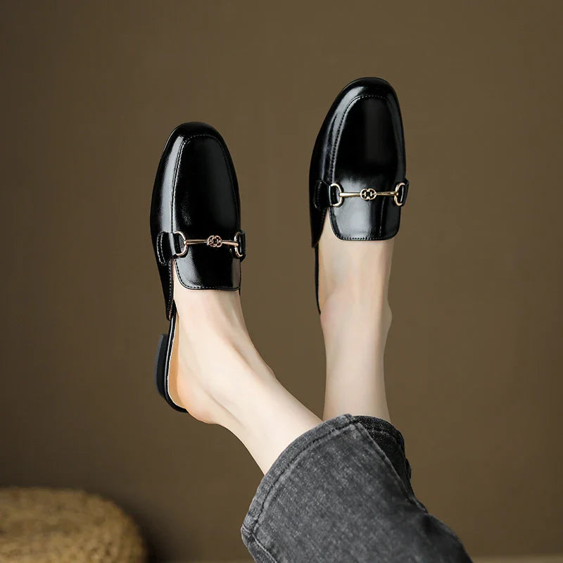 Harper Leather Mules