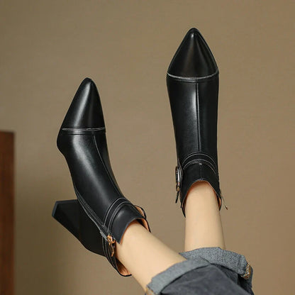 Ember Buckle Ankle Boot