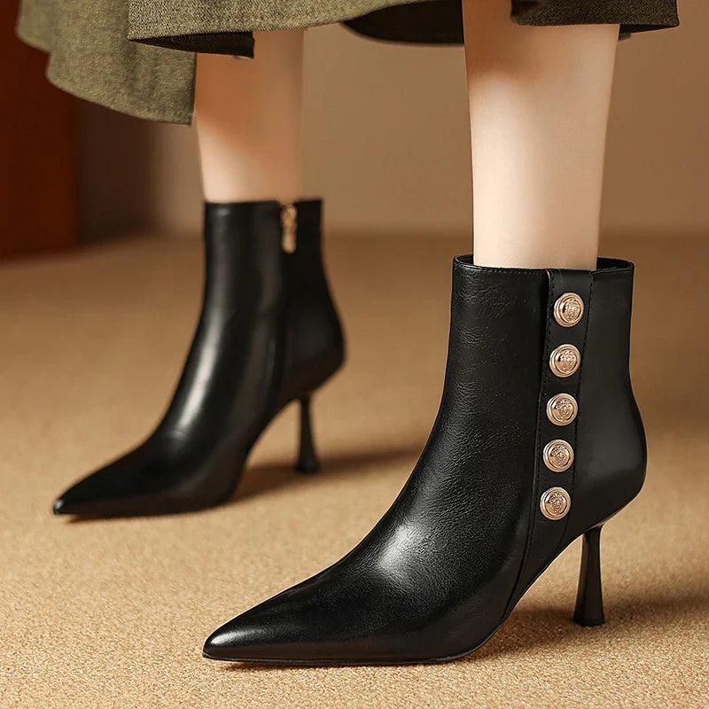Cortina Leather Boots