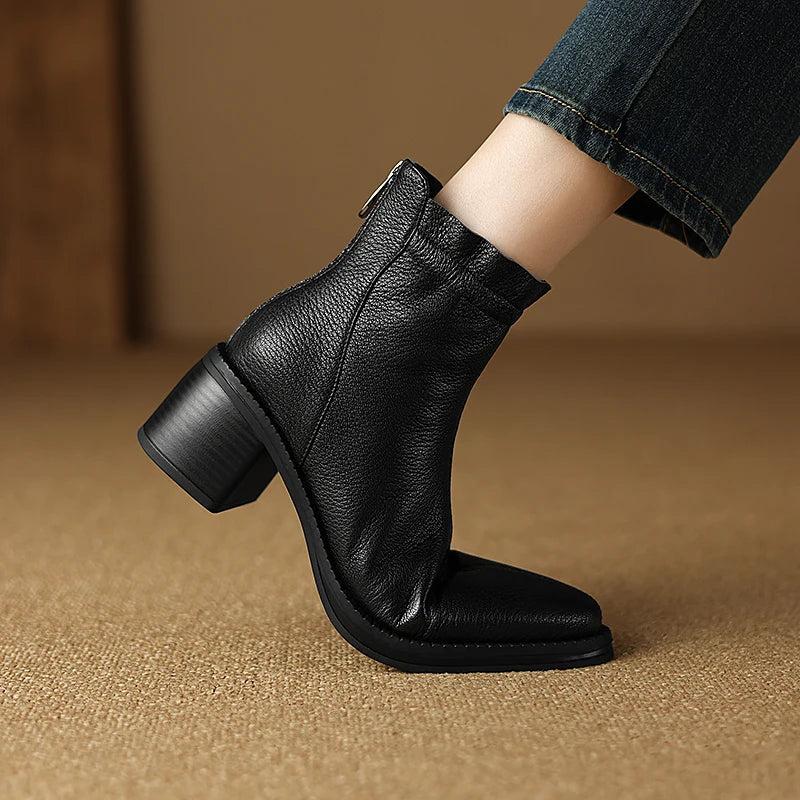 Bristol Leather Ankle Boots