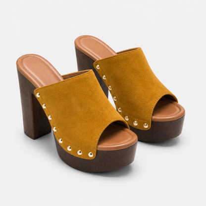 Sienna Studded Platform Sandals