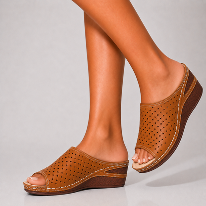 Ortho-Mia Wedge Sandals