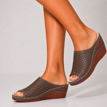 Ortho-Mia Wedge Sandals