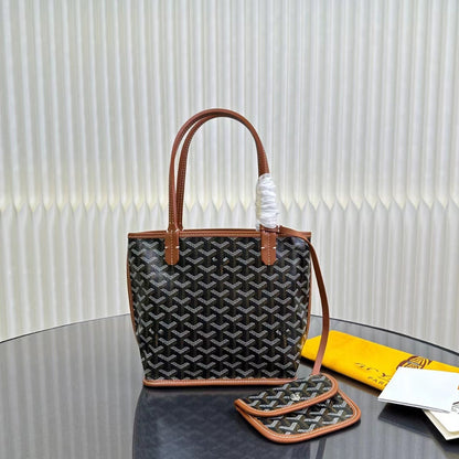 Fiorelle Women’s Reversible Chevron Mini Satchel — Dual-Sided Artisan-Woven Tote with Top Handle & Convertible Strap
