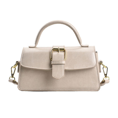 Fiorelle Women's Cantle Mini Satchel - Equestrian-Architectural Bag with Convertible Carry