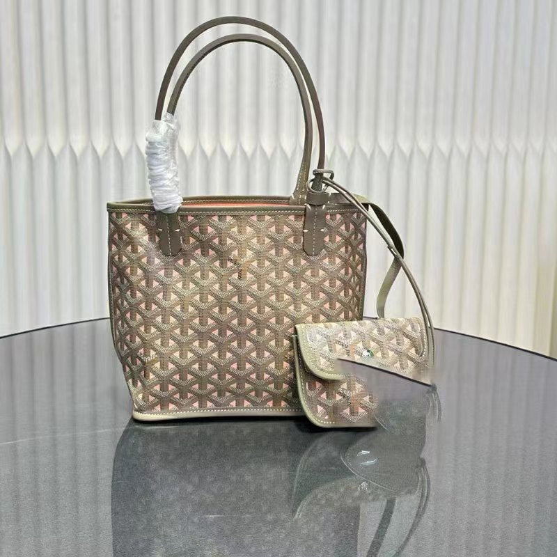 Fiorelle Women’s Reversible Chevron Mini Satchel — Dual-Sided Artisan-Woven Tote with Top Handle & Convertible Strap