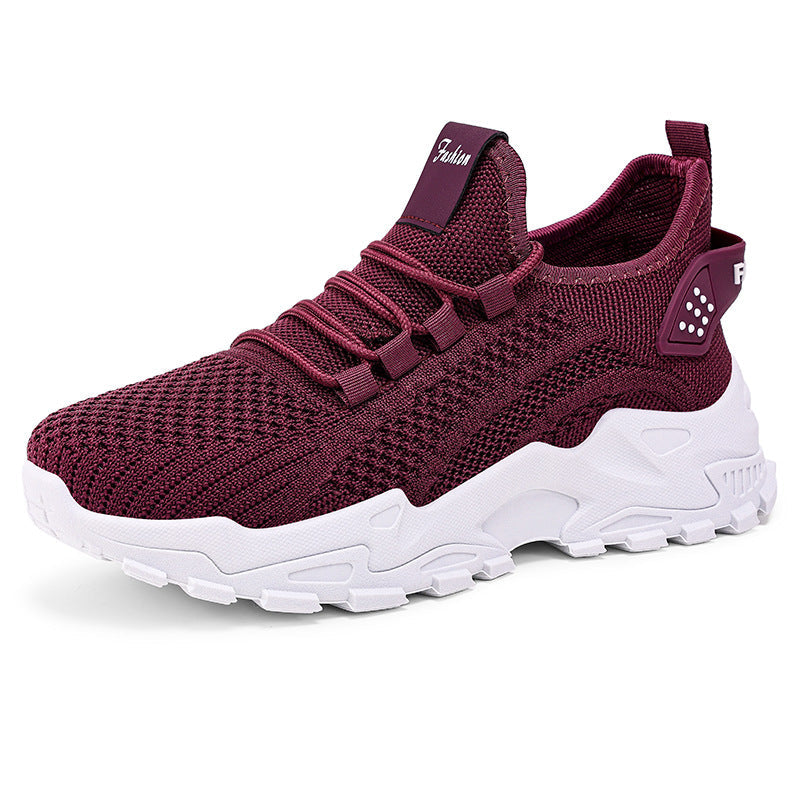 Fiorelle Women’s AirWeave Sneakers – Breathable Mesh Lightweight Flat Shoes (US 5–10.5)